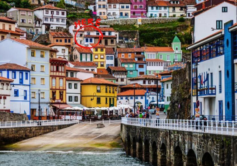 Casa De Pescadores Con Vistas Al Mar Cudillero Extérieur photo